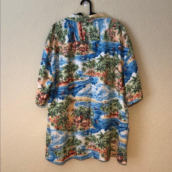 Pusser’s West Indies Hawaiian Shirt Men’s Large - Picture 2 of 8
